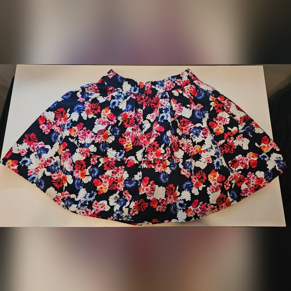 Express Black A-Line Skirt